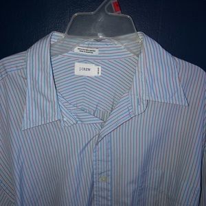 J. Crew Stripped Casual Button Down